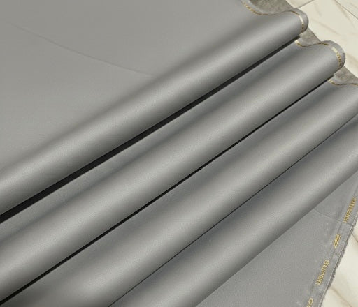 100% Cotton - Super Gold (Silver Finish) Steel Grey